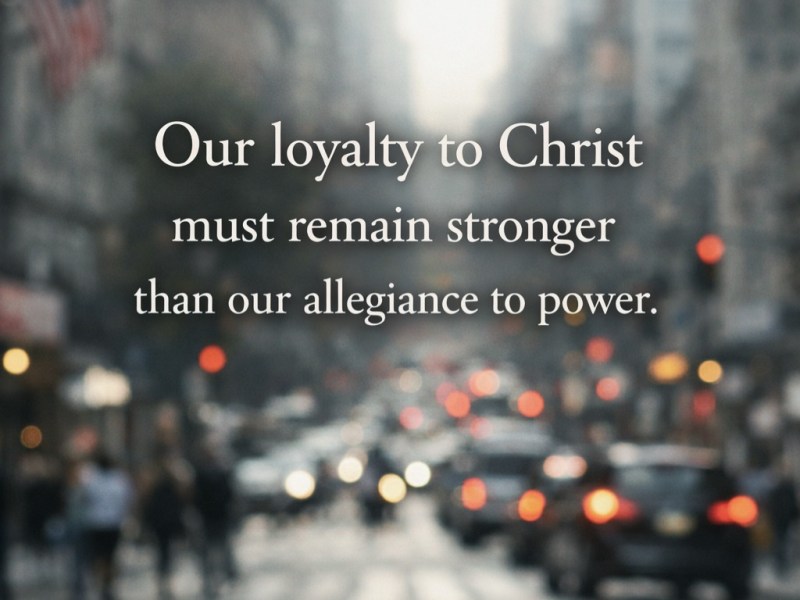 When Politics Tempt Our&nbsp;Faith