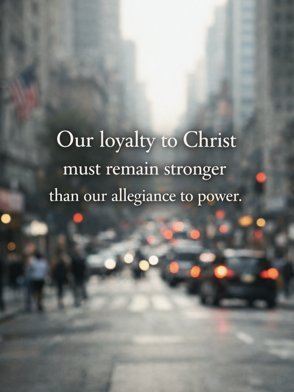 When Politics Tempt Our&nbsp;Faith